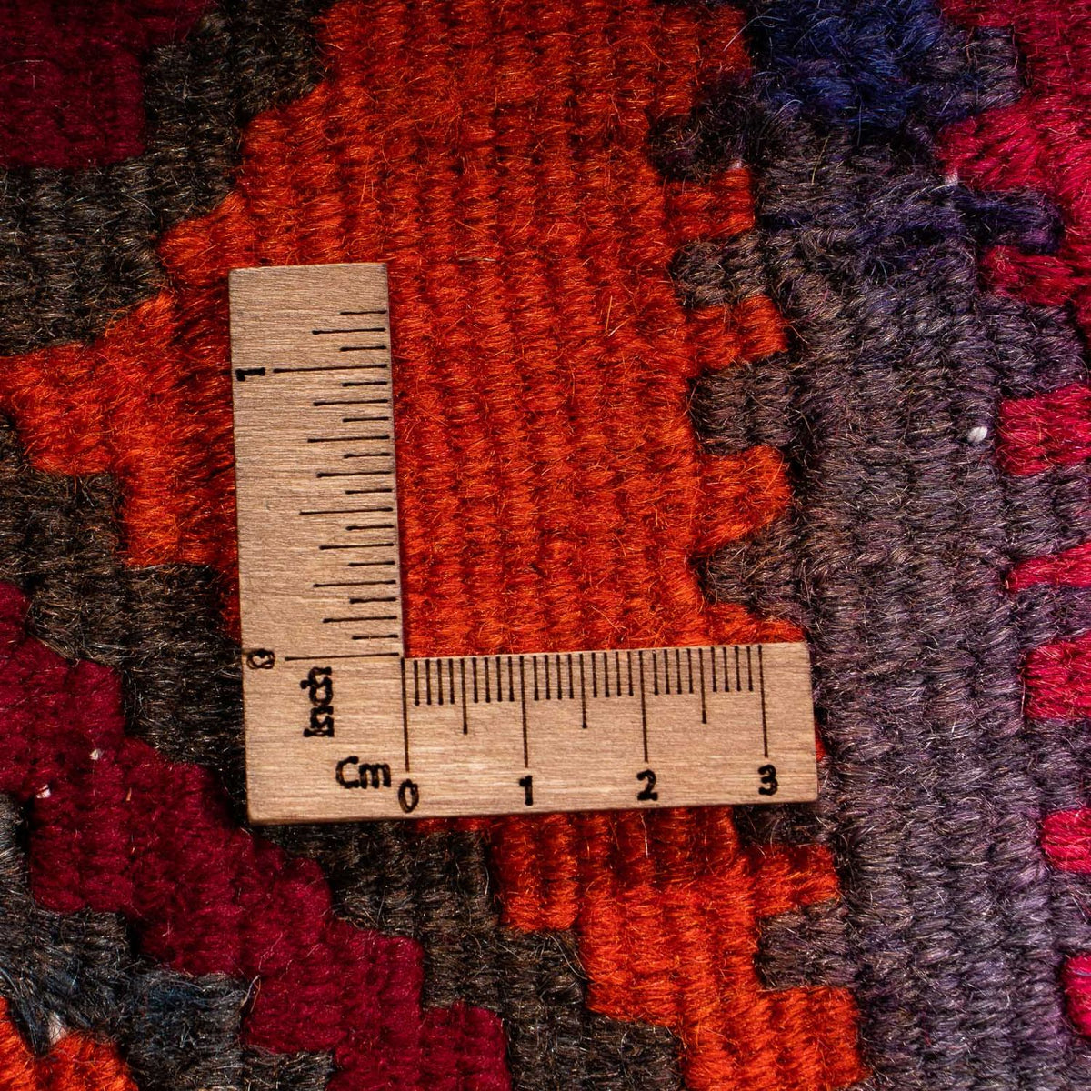 Runner Kelim-matta - gammal - 325 x 140 cm - flerfärgad