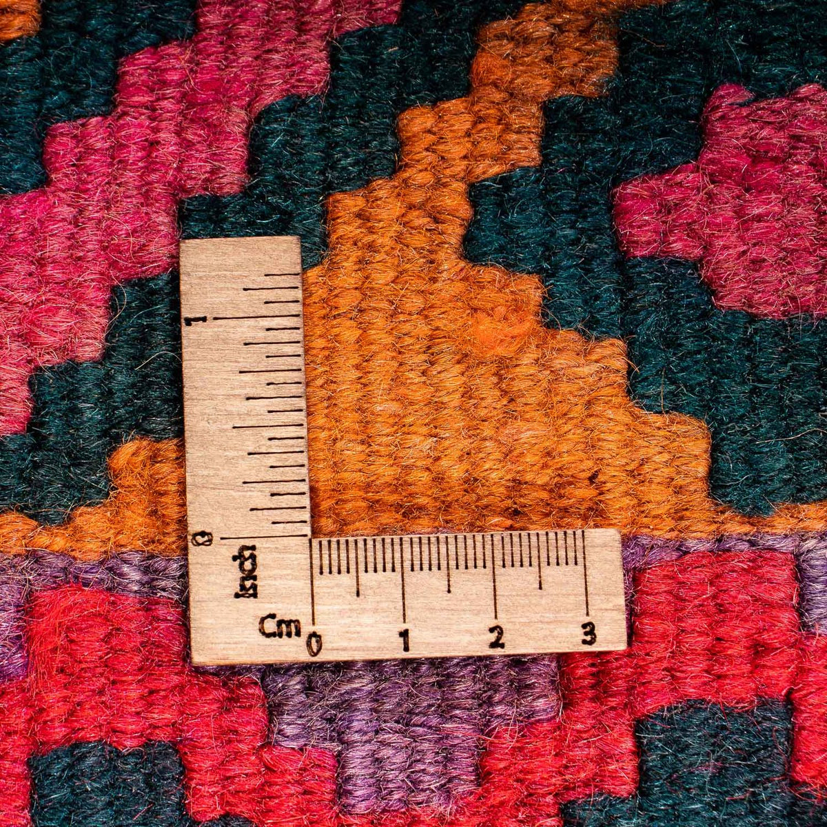 Runner Kelim-matta - gammal - 335 x 150 cm - flerfärgad