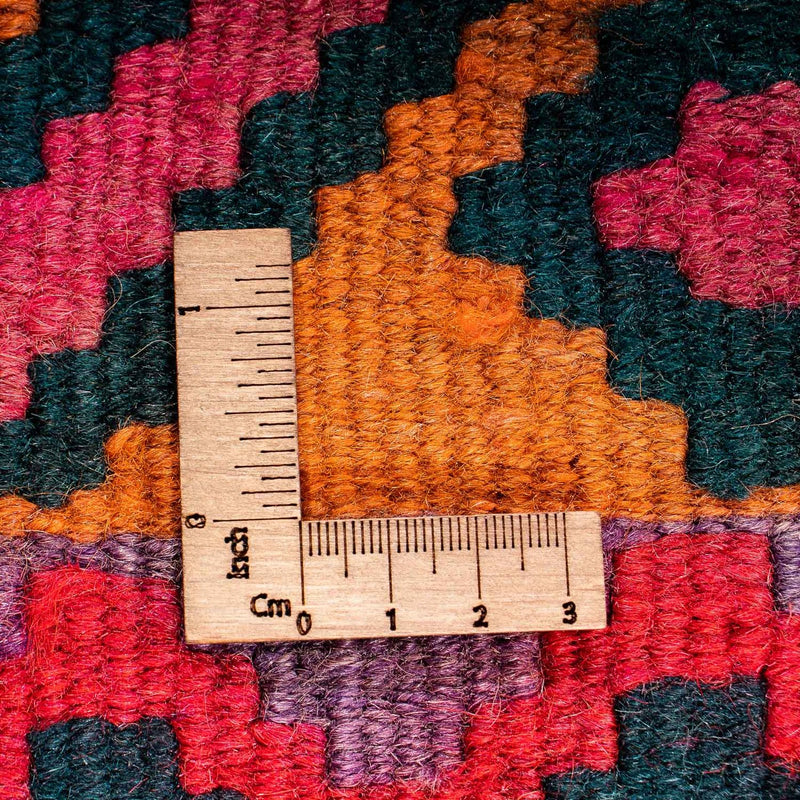 Runner Kelim-matta - gammal - 335 x 150 cm - flerfärgad