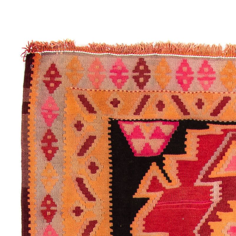 Runner Kelim-matta - gammal - 330 x 150 cm - flerfärgad