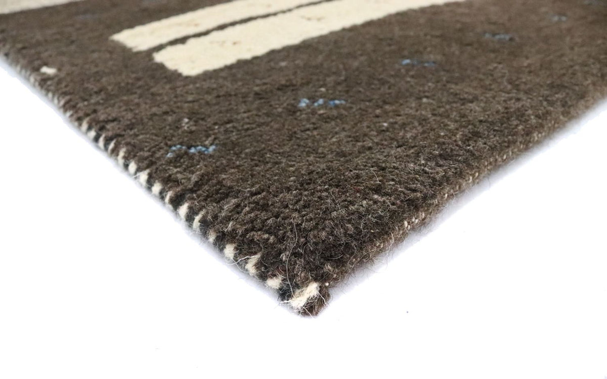 Runner Gabbeh-matta - Indus - 293 x 81 cm - flerfärgad