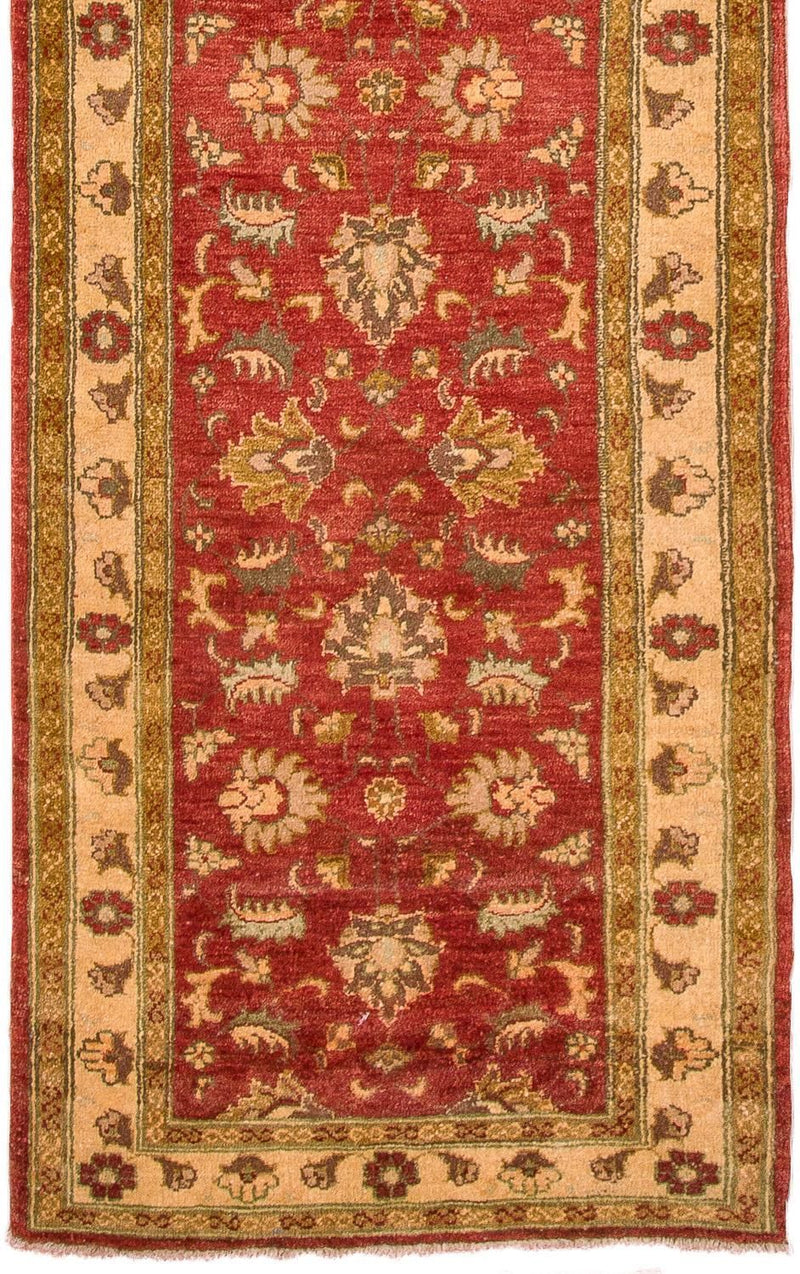 Runner Ziegler Carpet - 377 x 86 cm - röd
