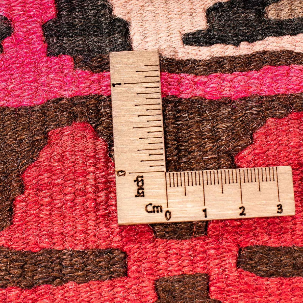 Kelim-matta - gammal - 290 x 153 cm - flerfärgad