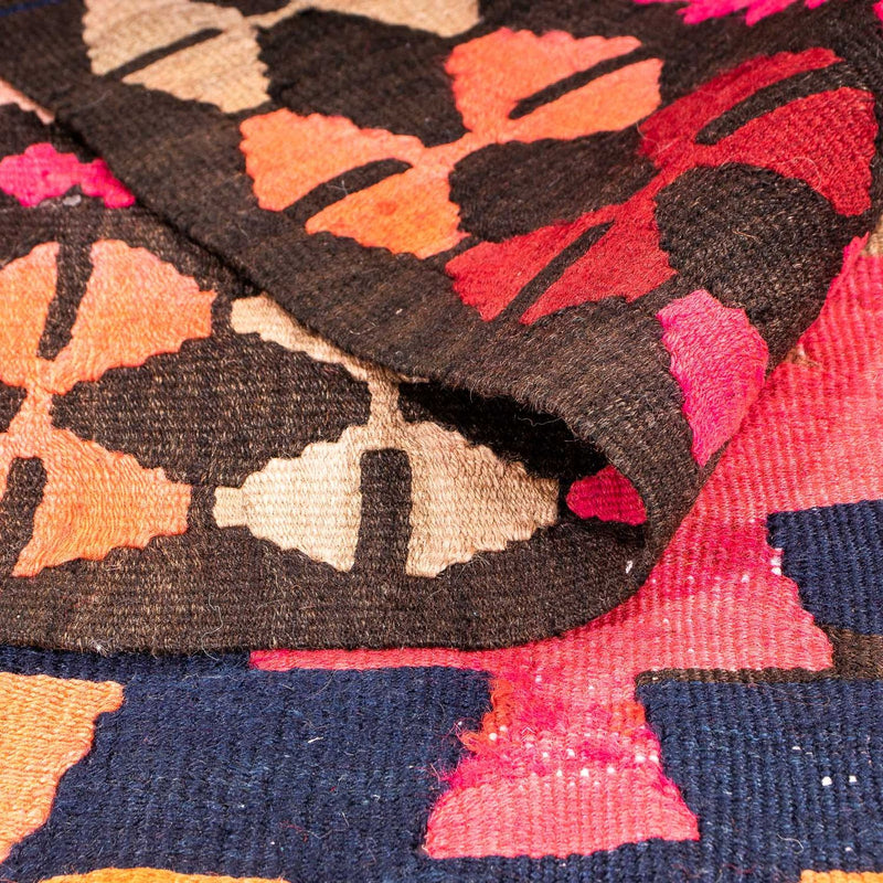 Kelim-matta - gammal - 290 x 153 cm - flerfärgad