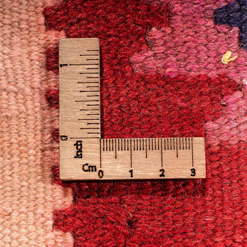 Runner Kelim-matta - gammal - 350 x 150 cm - flerfärgad