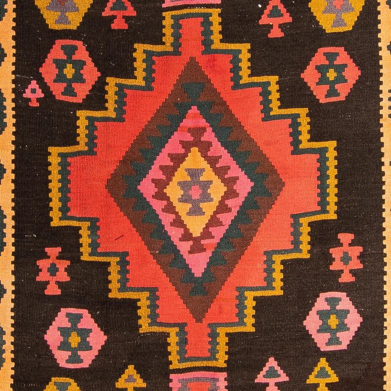 Runner Kelim-matta - gammal - 300 x 150 cm - flerfärgad