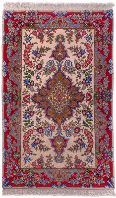 Persisk matta - Tabriz - Royal - 160 x 97 cm - rosa