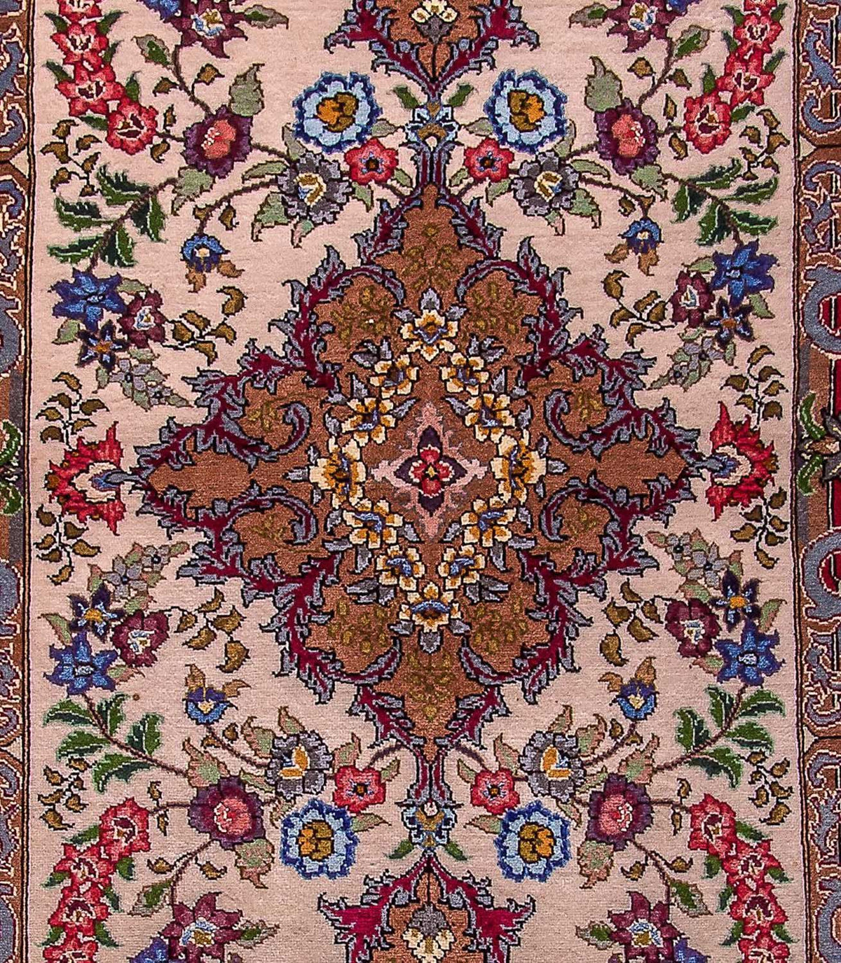 Persisk matta - Tabriz - Royal - 160 x 97 cm - rosa