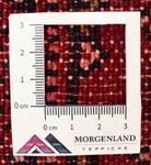 Turkaman-matta - 130 x 60 cm - röd