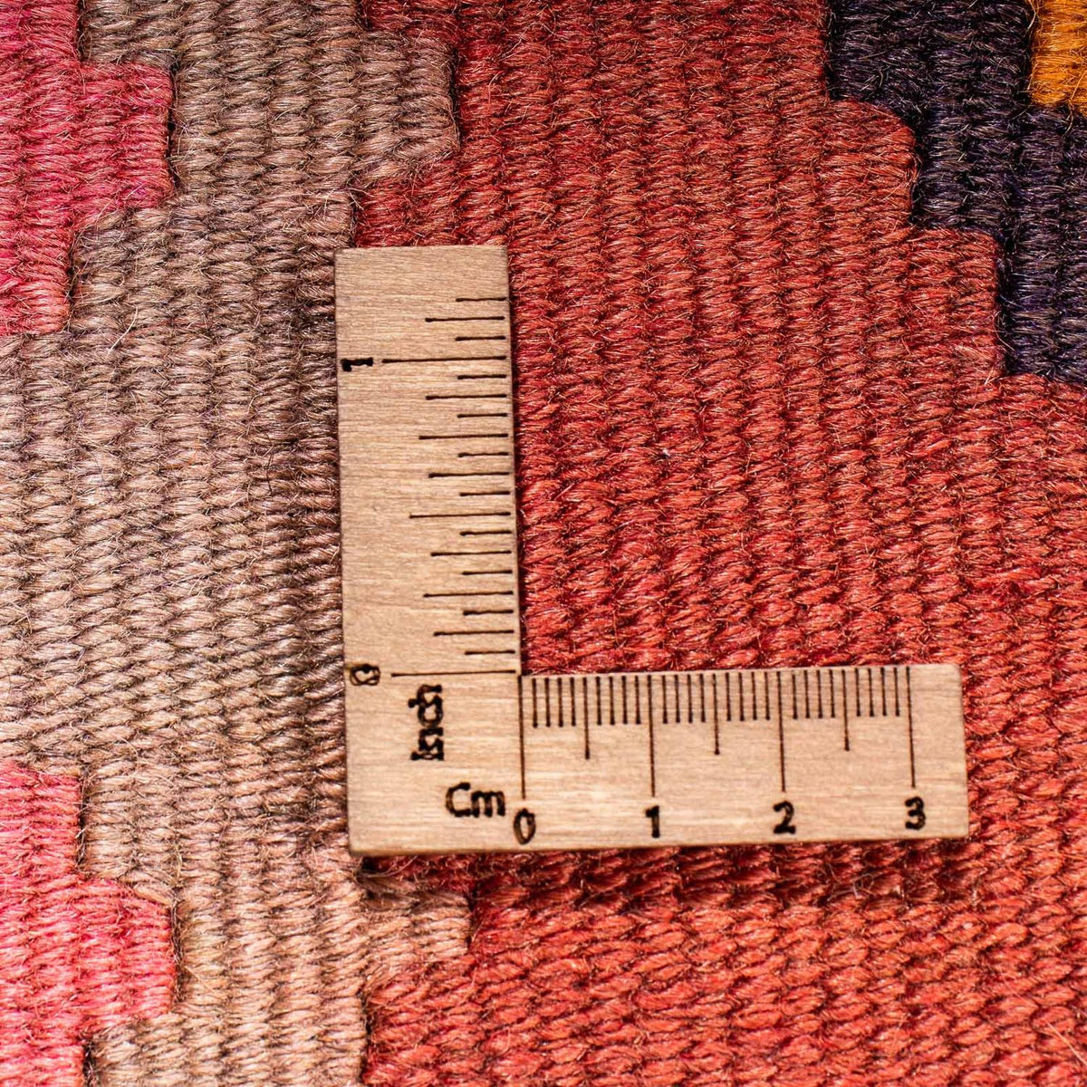 Runner Kelim-matta - gammal - 340 x 155 cm - flerfärgad