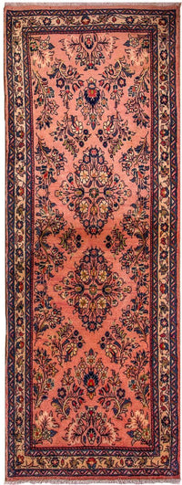 Runner Persisk matta - Classic - 205 x 76 cm - rosa