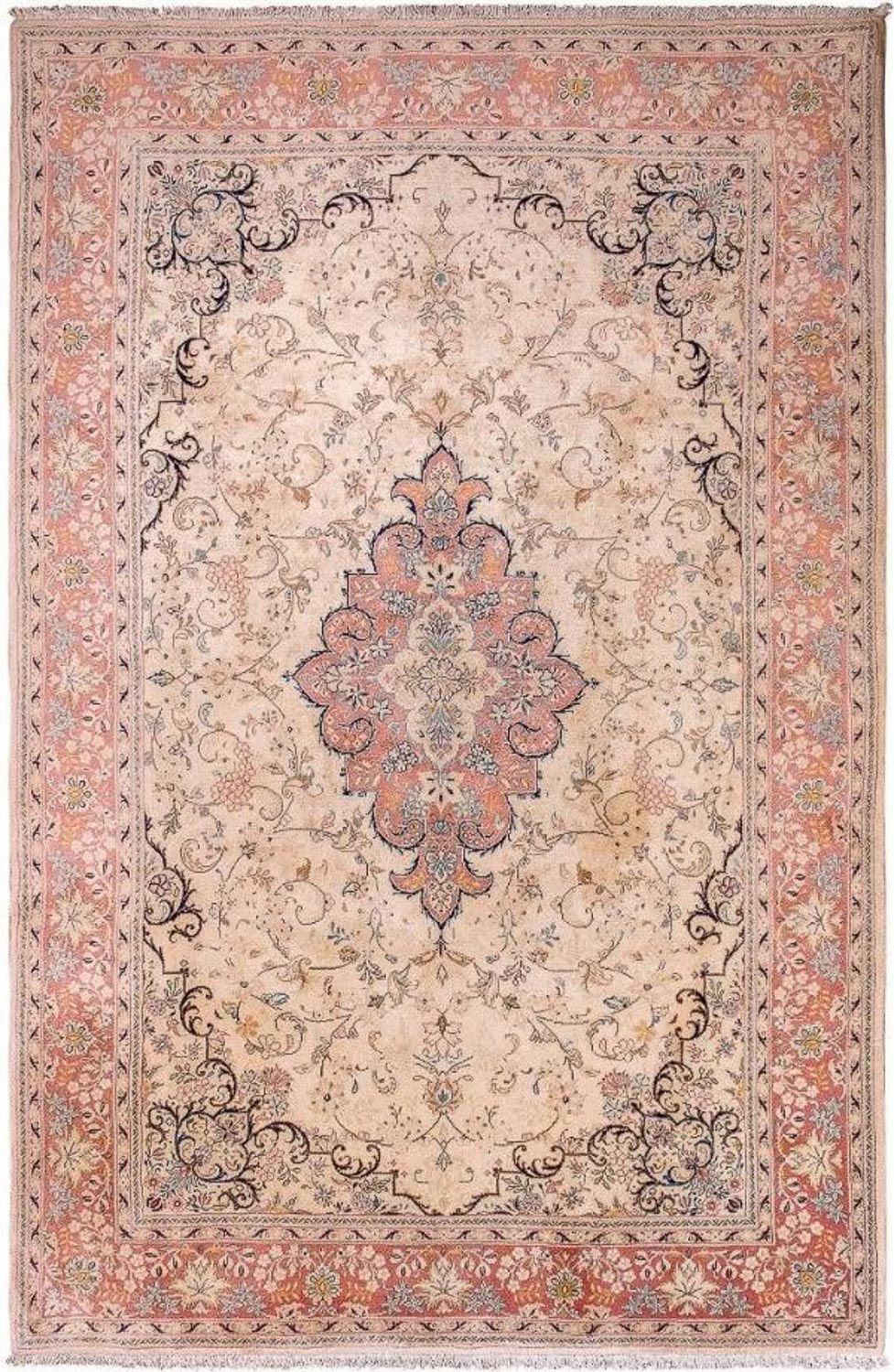 Persisk matta - Tabriz - Royal - 300 x 199 cm - rosa