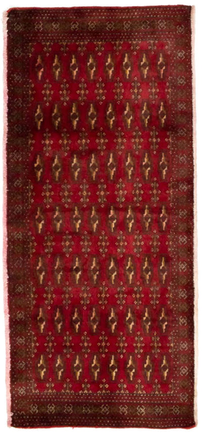 Turkaman-matta 60x130cm - Persisk matta