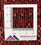 Turkaman-matta - 130 x 60 cm - röd