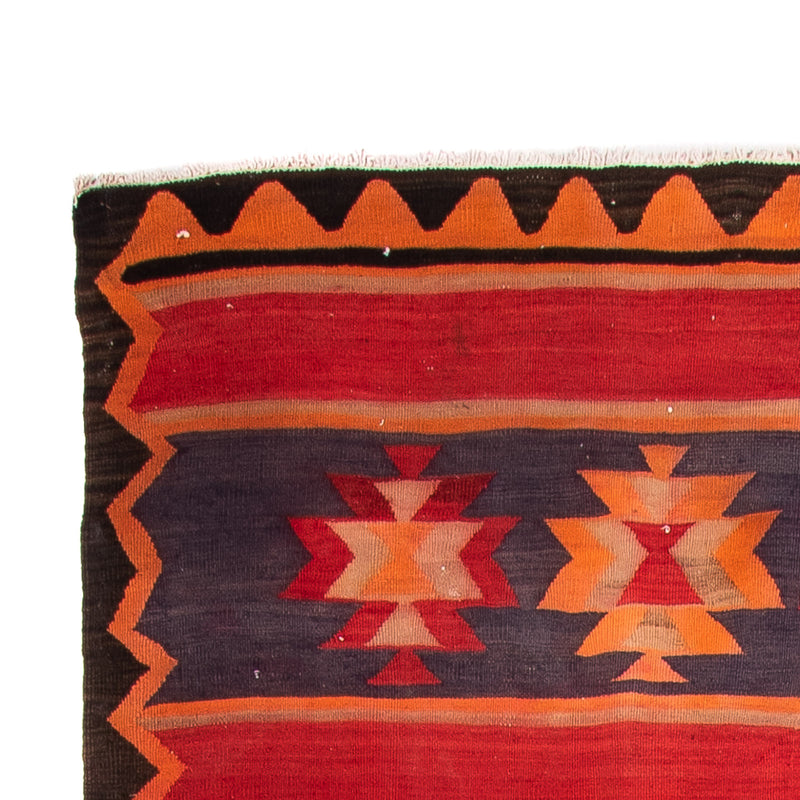 Runner Kelim-matta - gammal - 325 x 150 cm - flerfärgad