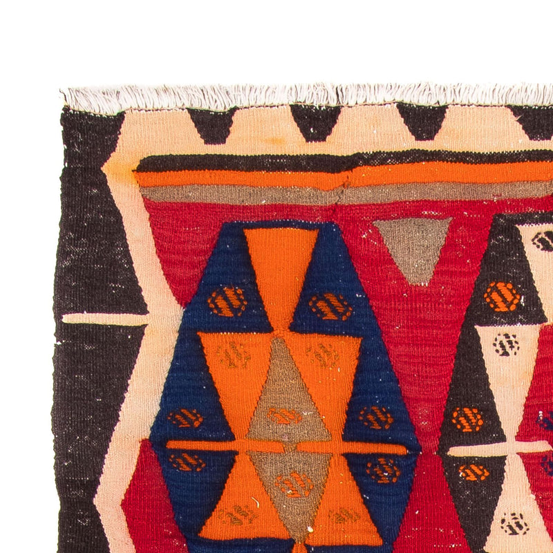 Runner Kelim-matta - gammal - 300 x 160 cm - flerfärgad