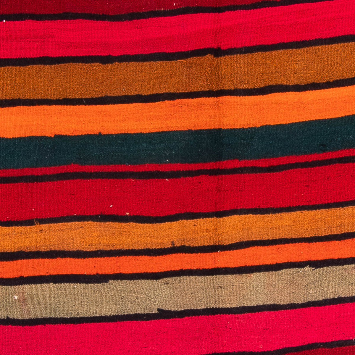 Runner Kelim-matta - gammal - 350 x 150 cm - flerfärgad