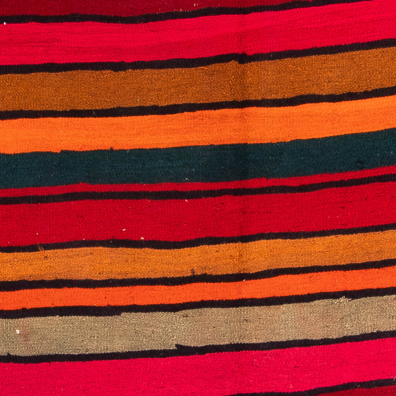 Runner Kelim-matta - gammal - 350 x 150 cm - flerfärgad