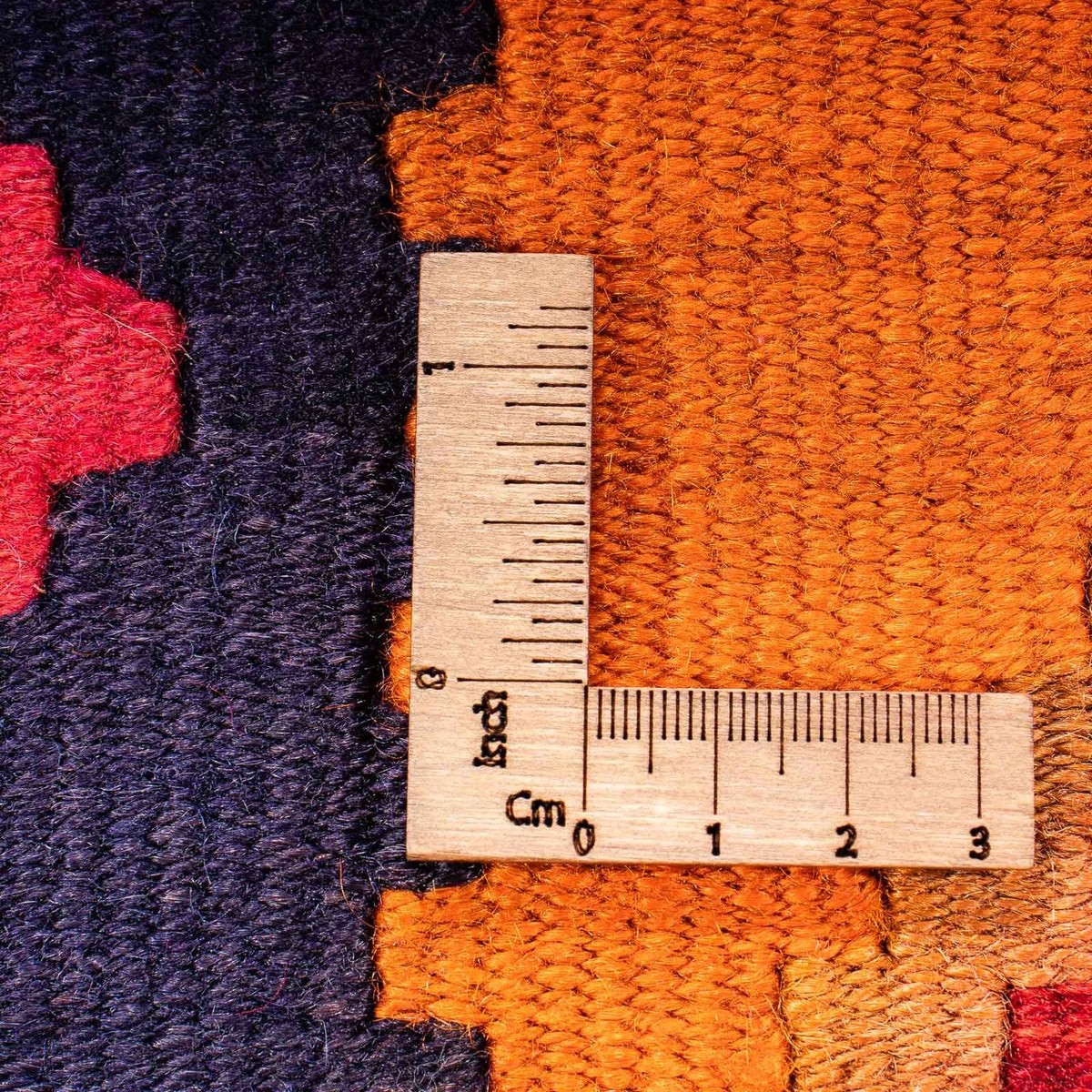 Runner Kelim-matta - gammal - 320 x 155 cm - flerfärgad