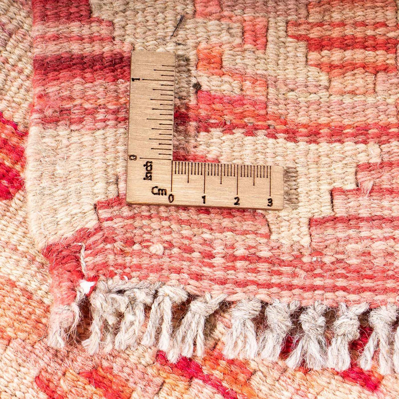 Kelim Carpet - Splash - 185 x 101 cm - ljusröd