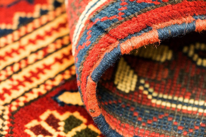 Runner Afghansk matta - Hatshlu - 307 x 83 cm - röd