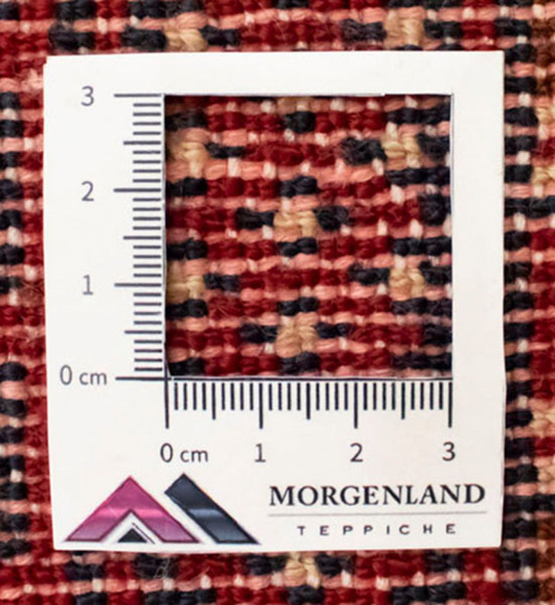 Turkaman-matta - 130 x 60 cm - röd