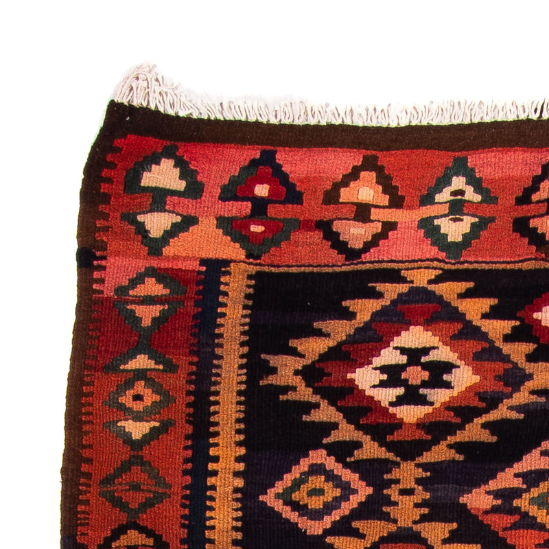 Kelim-matta - gammal - 270 x 140 cm - flerfärgad