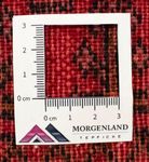 Turkaman-matta - 130 x 60 cm - röd