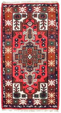 Oriental Carpet - 160 x 90 cm - röd