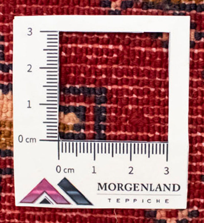 Turkaman-matta - 130 x 60 cm - röd