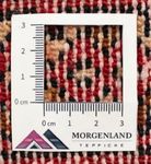 Turkaman-matta - 130 x 60 cm - röd