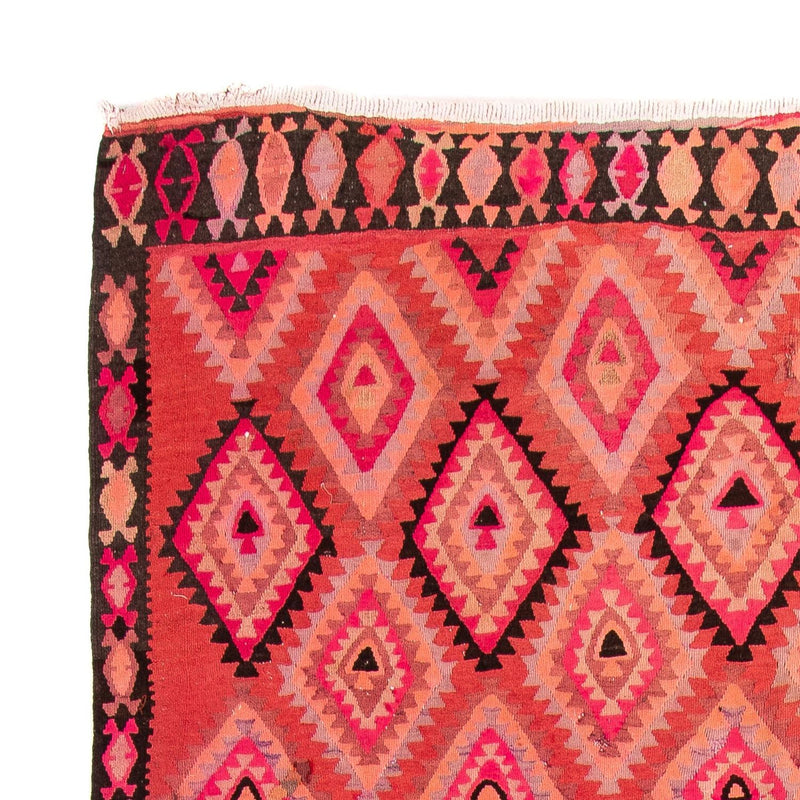 Kelim-matta - gammal - 350 x 195 cm - flerfärgad