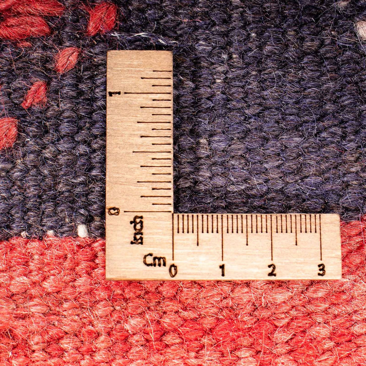 Kelim-matta - gammal - 210 x 150 cm - flerfärgad