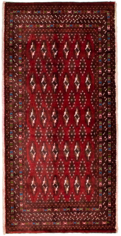 Turkaman-matta 60x130cm - Persisk matta