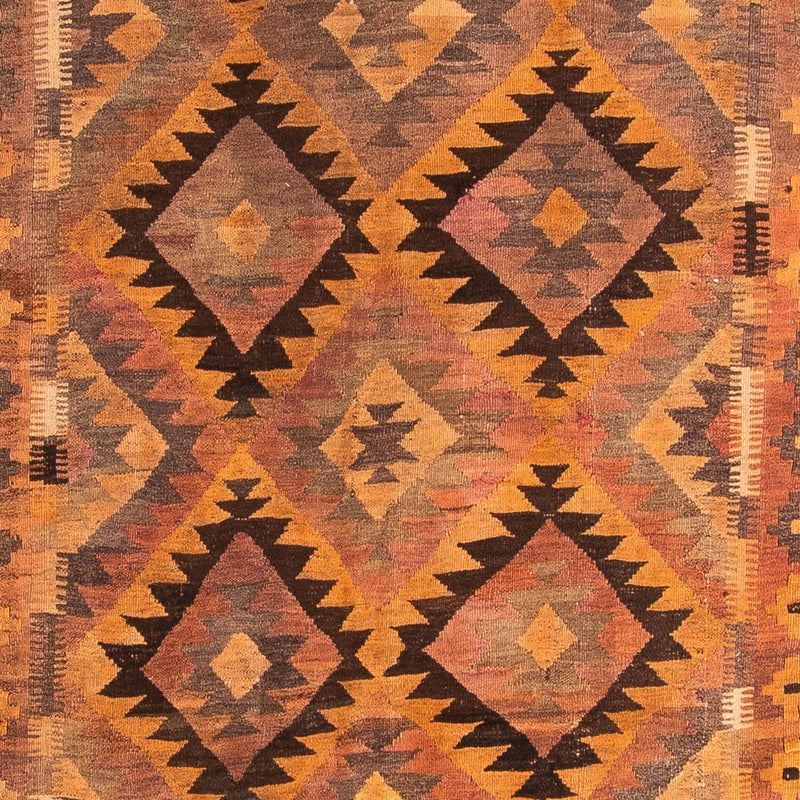 Runner Kelim-matta - gammal - 330 x 190 cm - flerfärgad