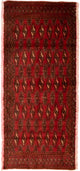 Turkaman-matta 130x60cm - Persisk matta