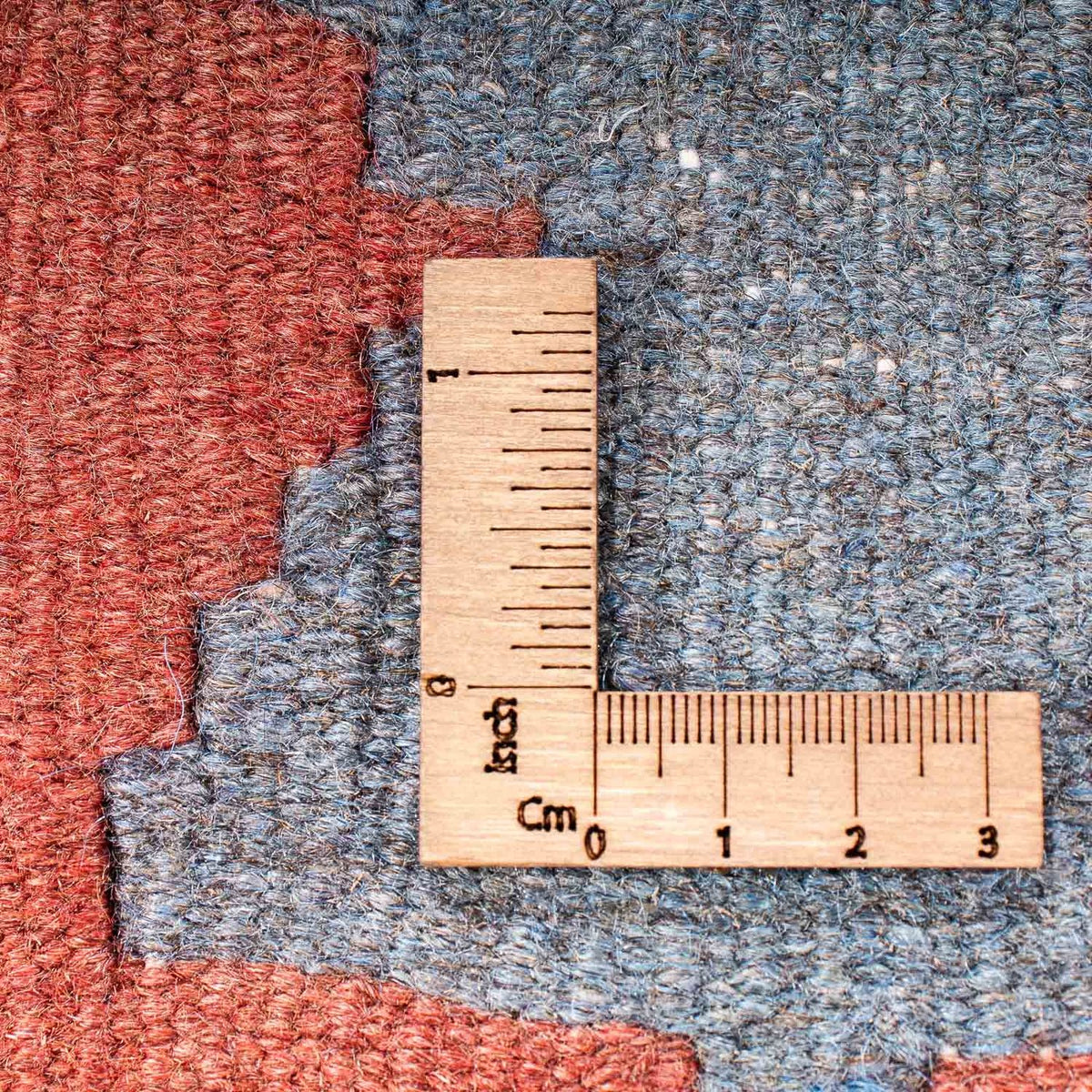 Runner Kelim-matta - gammal - 295 x 115 cm - flerfärgad