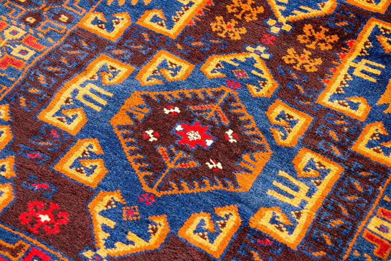 Baluch-matta - 123 x 80 cm - flerfärgad