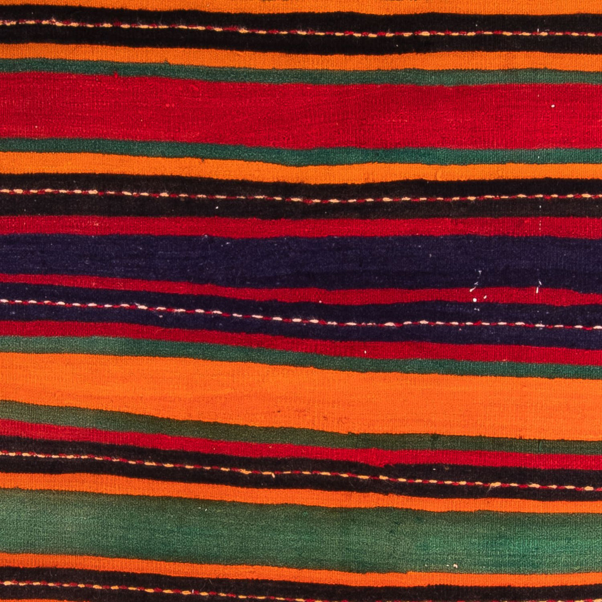 Kelim-matta - gammal - 300 x 190 cm - flerfärgad