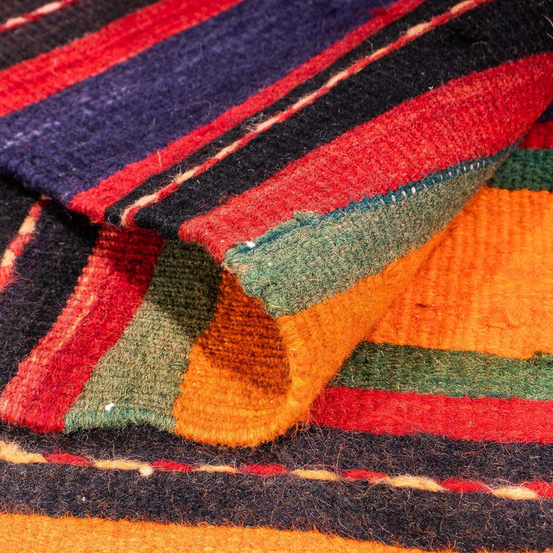 Kelim-matta - gammal - 300 x 190 cm - flerfärgad