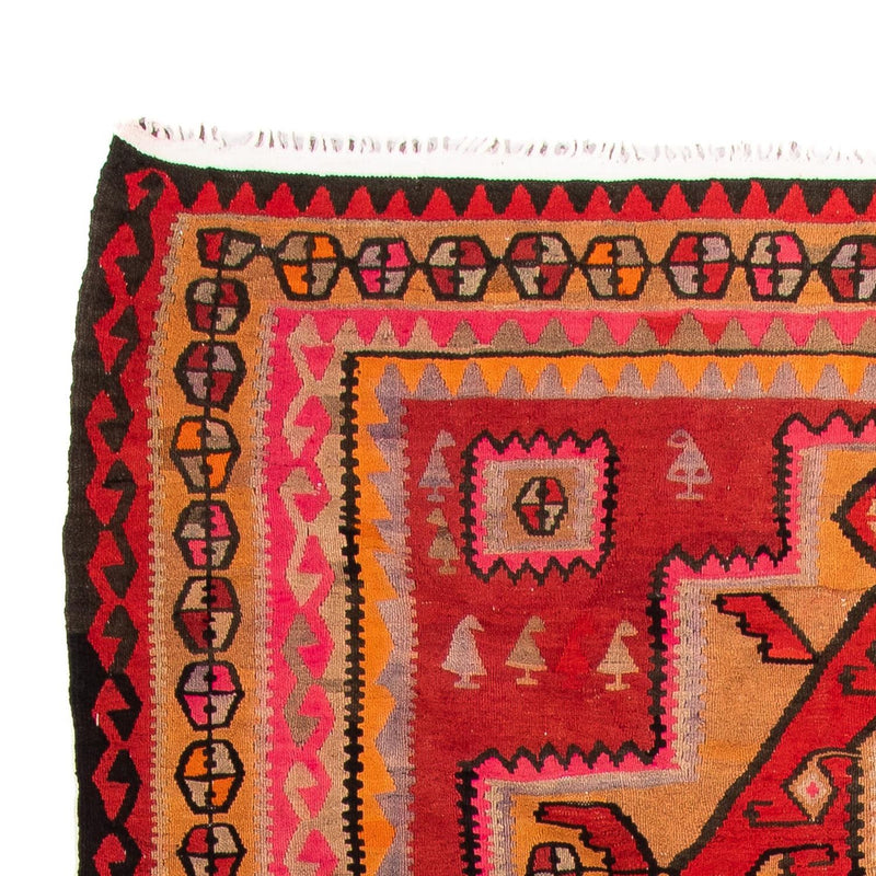 Kelim-matta - gammal - 350 x 190 cm - flerfärgad