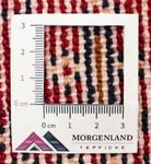 Turkaman-matta - 130 x 60 cm - röd