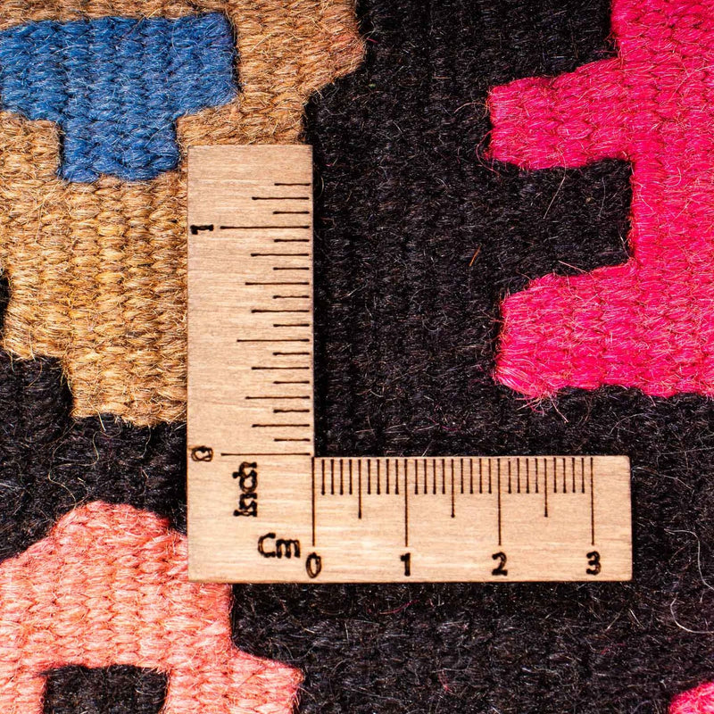 Runner Kelim-matta - gammal - 330 x 145 cm - flerfärgad