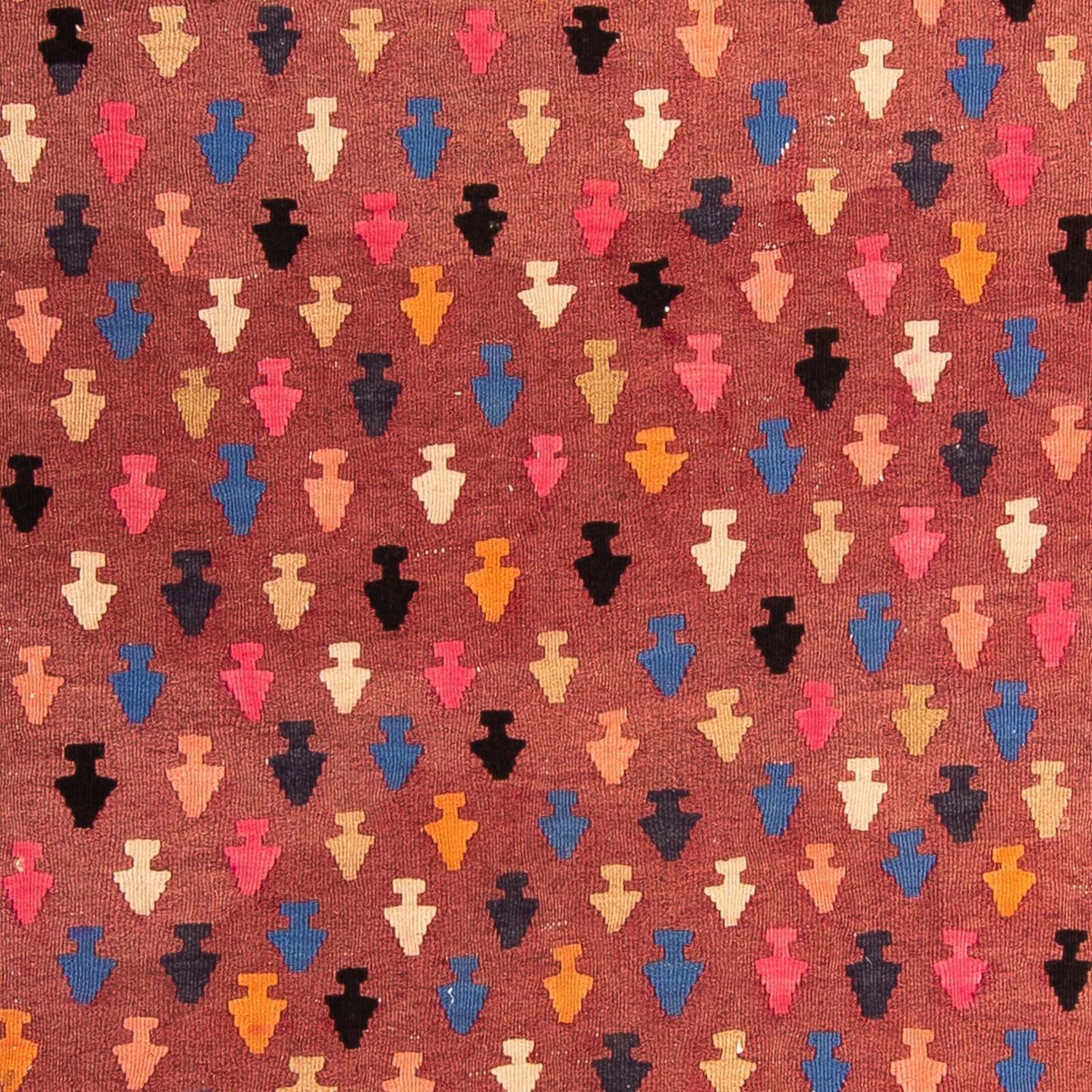 Runner Kelim-matta - gammal - 330 x 145 cm - flerfärgad