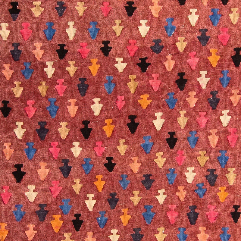 Runner Kelim-matta - gammal - 330 x 145 cm - flerfärgad