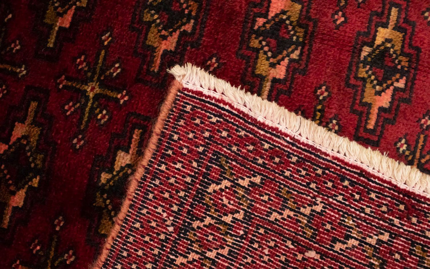 Turkaman-matta 130x60cm - Persisk matta