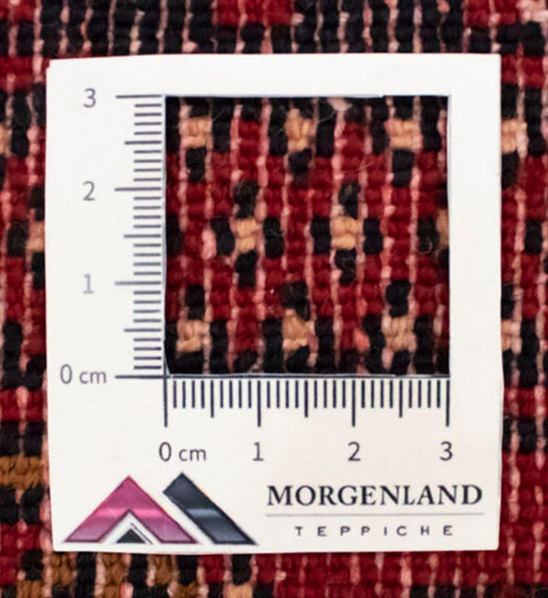 Turkaman-matta - 130 x 60 cm - röd