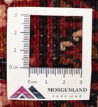 Turkaman-matta - 130 x 60 cm - röd