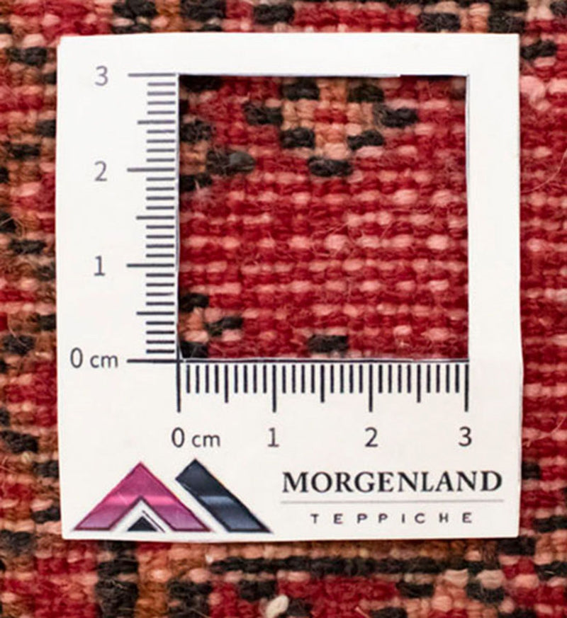 Turkaman-matta - 130 x 60 cm - röd