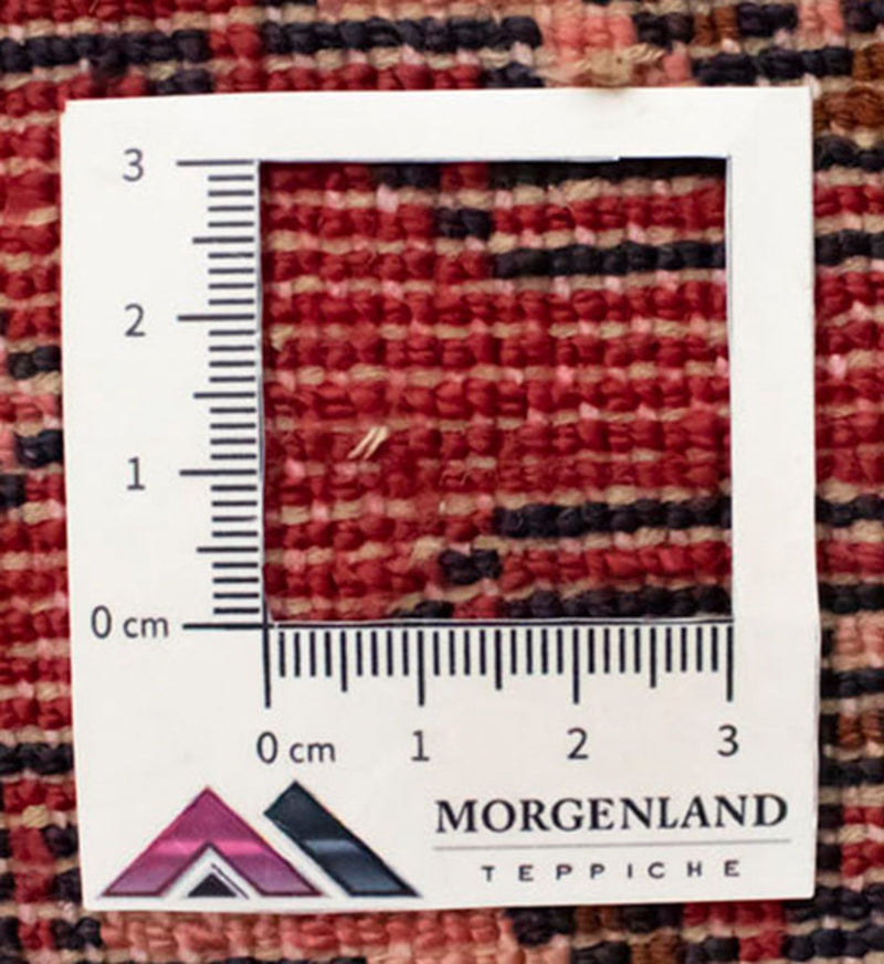 Turkaman-matta - 130 x 60 cm - röd